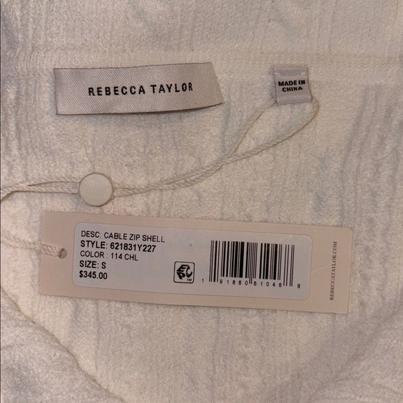 Rebecca Taylor Cable zip shell top NWT 
Small - Picture 6 of 9
